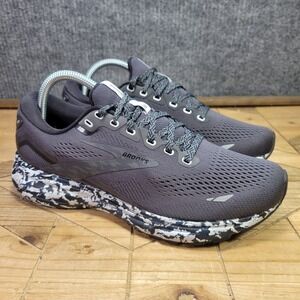 Brooks Ghost 15 Black Gray Womens 1203801B004 Running Shoes Size 9 B M Medium